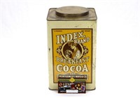 Index Brand Breakfast Cocoa Tin - Montgomery Ward