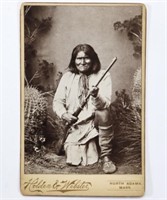 Geronimo Old Western Cabinet Card