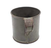 Tin Army Issue Cup circa 1874