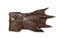 Vintage Alligator Foot Coin Purse