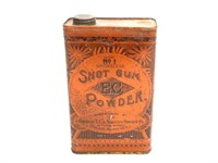 No. 1 Smokeless Shot Gun Powder Tin