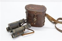 WW1 Field Glasses With Case