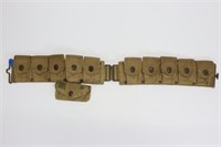 WW1 Cartridge Belt with Crlisle Pouch