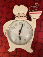 Chef Wall Clock