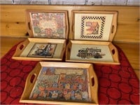 5 Decorative Mini Trays