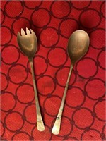 Vintage Salad Fork and Spoon