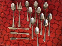 Stainless Soup Spoons and Serving Flatware