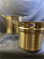 2-Stainless Stock Pots