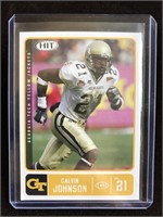 Calvin Johnson LIONS 2007 NFL Football RC CARD