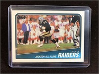 Bo Jackson 1988 Topps Football ROOKIE CARD