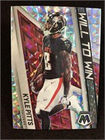 Kyle Pitts FALCONS PANINI MOSAIC SILVER PRIZM SP