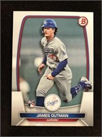 James Outman Dodgers 2023 Bowman MLB RC CARD