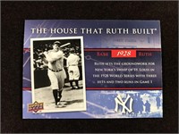 Babe Ruth 2008 UD "House That Ruth Built" SP