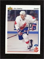 Eric Lindros 1991 Upperdeck NHL HOCKEY RC CARD