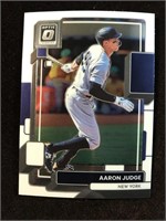 Aaron Judge YANKEES Panini Optic Baseball Card