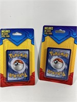 (2) Pokémon blister packs