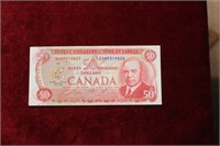 CANADA 50 DOLLAR 1975 PAPER NOTE BC-51b