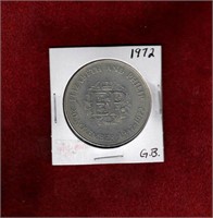 GREAT BRITAIN 1972 1 CROWN COIN