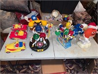 LARGE LOT OF M&M COLLECTABLES