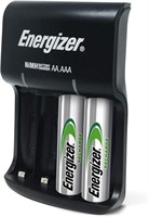 NEW Energizer Recharge Basic Charger with 2 AA