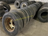 23 Truck Tires - Steel Wheels
