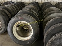 14 Tires w/Steel Wheels