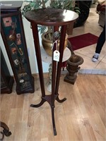 WOODEN TABLE 40" TALL