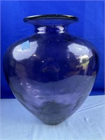 Large Purple Glass Bowl