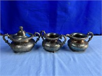 3 pc. Silverplate Set - Colonial Silver Co.