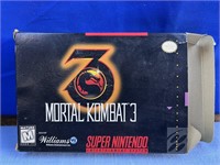 Super Nintendo Mortal Kombat 3 Game