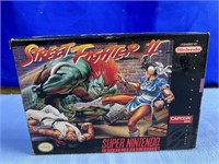 Super Nintendo Street Fighter II Game