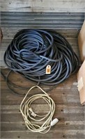 Bundle of water resistant wire, extension cord