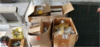 Boxes of fuses, fusible disconnect switches,