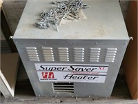Agricultural animal confinement building heater