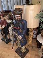 4FT TALL PIRATE STATUE