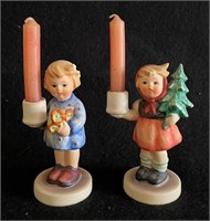 2 Hummel Goebel candleholders