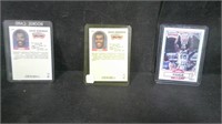 DAVID ROBINSON BASKETBALL CARD LOT: 2 ROOKIE CARDS