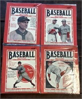4 1925 Baseball Magazine lot