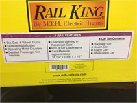 Rail King train 4-car set