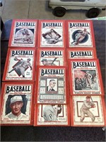 11 Vintage Baseball Magazine lot