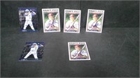 COLBY RASMUS SIGNED BASEBALL CARD LOT OF 6 CARDS