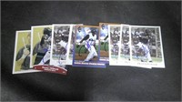 DEXTER FOWLER SIGNED BASEBALL CARD LOT OF 12 CARDS