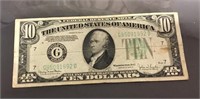 1934 D $10 bill