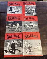 6 1938 Baseball Magazine lot