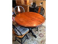Table W/4 Swivel Chairs