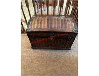 Antique wood chest