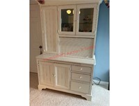 Display cabinet desk hutch only