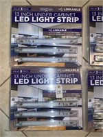 LOT OF 2 VALUE PACKS OF UNDER CABINET LED STRIPS