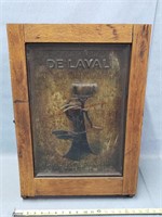 Antique De Laval Cabinet 18x26