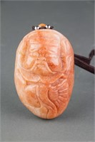 Chinese Shoushan Stone Carved Zhong Kui Toggle